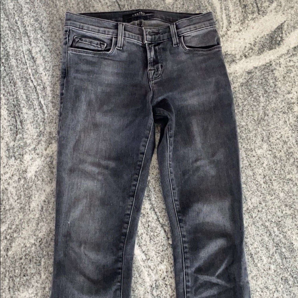 J Brand Grey/ Black jeans